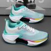 Zapatos de Correr Jueying 3ª Generación Placa de Carbono Estudiante de Secundaria Amortiguación Hueca Rebote MD Suela Grande Antideslizante Zapatos de Carrera Maratón Hombre