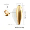 Botões de Moda Nova para Roupa de Banho de Praia Transfronteiriços, Botões Decorativos Irregulares de Metal Dourado, Acessórios DIY para Roupas e Bolsas