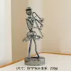 En stock músicos de hierro tocan metal artesanías de metal modelado de bandas decoración del hogar pequeños fabricantes de hierro al por mayor