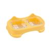 Tazón para Gato Pipitao Original Diseño en Caja, Doble Tazón de Vidrio para Gatos, Tazón de Comida para Gatos, Suministros para Gatos para Comer y Beber
