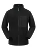 Nueva chaqueta de forro polar con cuello alto para otoño e invierno 380 g, chaqueta de forro polar gruesa y cálida para hombre, capa interior de chaqueta cortavientos, logo personalizado disponible