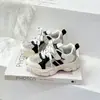 Sapatos casuais respiráveis novos para crianças de 6 anos, meninos, leves, antiderrapantes, sapatos de pai, meninas, sapatos esportivos de malha, verão, único