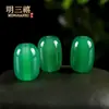 Ágata vermelha natural Lulutong contas soltas calcedônia branca contas cilíndricas acessórios para joias DIY contas materiais para contas semiacabados