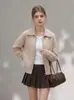 Cárdigan de media cremallera y frente abierto para mujer, nuevo estilo otoño/invierno, corte holgado, efecto adelgazante, casual de manga larga, tejido suave y cómodo, 19753