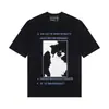 Nova Camiseta de Base Melancólica Rica de Segunda Geração Erd Sketch Graffiti Solta Casual de Manga Longa Marca Tendência Masculina e Feminina Camiseta de Manga Longa