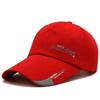 Gorra de béisbol de ala larga estampada para hombre, nueva gorra de primavera y verano, para exteriores, protección solar y parasol, para pesca, de secado rápido.