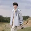 Chaqueta Conjunto de Dos Piezas para Hombre Estilo Montaña Marca de Moda Exterior Tres en Uno Pareja Funcional Cortavientos Delgada Ropa Cortavientos e Impermeable para Hombre