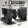 Soporte para Libros con Portalápices, Estantería Integrada, Estante de Almacenamiento de Libros para Escritorio, Soporte para Libros, Soporte de Libros, Estante de Almacenamiento, Soporte de Libros de Metal