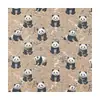 Tela de jacquard de chenilla ultrafina estilo chino de panda y bambú para vestidos, chalecos, cojines, accesorios, cortinas y bolsos