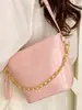 Bolso Cubo de Nicho de Alta Apariencia para Mujer, Nuevo Modelo Primavera 2026, Bolso de Mano Acolchado, Bolso de Hombro y Cruzado para el Trabajo
