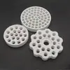 Chapa cerâmica de tubo radiante, chapa em favo de mel, núcleo de aquecimento tipo gaiola de esquilo para máquina de chá, núcleo de ventilador, esqueleto cerâmico, suporte para fio de aquecimento elétrico