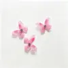 2cm 100 Borboleta Dupla Camada com Diamante Dupla Camada Estéreo Tule Malha Borboleta diy Arte de Unha Rosto Beleza Decoração.