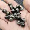 Cuentas Dzi de Forma Lineal Profundamente Translúcidas, Cuentas Sueltas Redondas de Jade, Cuentas de Ágata de 10 mm, Accesorios de Cuentas para Pulseras Collares Joyería DIY