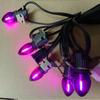 Luces Led C7 con Clip de Halloween de Estilo Americano Transfronterizo para Jardín de Patio, Fiesta, Casa de Calabaza, Decoración Navideña, Luces Led de Ambiente
