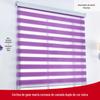 Persianas de Gaze Macia de Camada Dupla, Protetor Solar para Banheiro e Cozinha, Respirável, Cor Sólida, Atacado, Transparente, Persianas Rolô para Janela de Canto, Impermeável