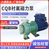 Bomba magnética de flúor con revestimiento CQB, bomba de chorro horizontal de plástico de ingeniería, bomba magnética de plástico de flúor de succión simple, bomba magnética resistente a los ácidos