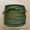 Corda de peixe 2mm verde militar para mergulho, resistente ao desgaste, forte, com núcleo de cavalo, projétil de polietileno, corda para pesca em mar