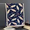 Novedad Otoño e Invierno Calentador de Cuello de Cachemira Sintética Bufanda Gruesa Extendida Pañuelo para la Cabeza Minoría Étnica Chal Versátil Ropa de Abrigo para Mujer