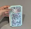 Funda Compatible con iPhone 16 17promax, Manzana, Patrón Cruzado, Transformación Instantánea, Transparente, Cielo Estrellado Dopamina