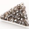 Novos acessórios de joias DIY contas soltas com furo lateral contas em formato de roda 6MM cor galvanizada pulseira acessórios de cabelo atacado