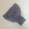 Outono e Inverno faixa de cabelo de lã tricotada à mão proteção de orelha quente chapéu de lã faixa de cabelo de aba larga acessórios de cabelo adereços de cabeça para mulheres