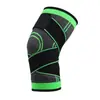 Joelheiras com Tiras Pressurizadas Esportes Fitness Corrida Masculina Montanhismo Basquete Joelheiras Quentes de Nylon Joelheiras Esportivas Atacado
