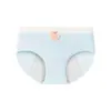 Roupa íntima feminina versátil de algodão puro, hipoalergênica, respirável, antibacteriana, entrepernas estendido, elástica, modeladora do bumbum, simples, 100% algodão, calcinhas para período