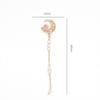 Serie Estrella y Luna Accesorios para Uñas Colgante de Luna Borla Zircon Perla Pegatinas para Uñas DIY Accesorios para Uñas de Zirconia