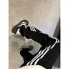 Pantalones de chándal anchos de estilo americano, corte ajustado, para hombre, primavera y otoño 2026, nueva marca de moda, holgados, rectos, casuales, deportivos