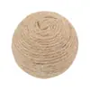 Juguete de Bola de Cuerda de Cáñamo para Gatos y Perros, Suministros para Mascotas, Juguete de Autoentretenimiento, Molienda de Dientes, Masticar, Rascar, Silencioso, Seguro y Alivia el Estrés