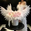 Ramo de Alas Rosa Eterna Beso de Hada Flor de Jabón Regalo Qixi para Novia Mejor Amiga Regalo de Cumpleaños