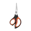 Tijeras de pesca de acero inoxidable, tijeras multifuncionales para plomo, cortadores de línea de pesca para exteriores, tijeras para equipo de pesca, venta al por mayor del fabricante
