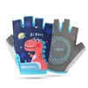 Guantes de Medio Dedo de Verano para Niños Niños, Estilo Delgado de Seda de Hielo de Dibujos Animados, para Fitness, Patinaje, Patinaje sobre Ruedas, Protección Solar, Ciclismo, Fabricante
