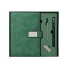 Caja de regalo para libreta de negocios con logotipo impreso personalizable, bloc de notas grueso A5, regalo para oficina y empresa.
