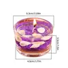 Velas Perfumadas de Sal Marina y Conchas Populares de Colores Transfronterizas Cera de Gelatina de Cristal Marino Fragancia Decoración del Hogar Regalo Souvenirs