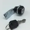 Cerradura giratoria negra MS705-3E, cerradura para puerta de gabinete eléctrico, cerradura de cilindro para caja de distribución, cerradura para puerta de gabinete de chasis industrial