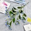 Nueva flor artificial transfronteriza, hoja de goma, dulce de invierno, fila de flores para bodas, decoración de festivales, adornos de fotografía, flores artificiales falsas, flores hechas a mano