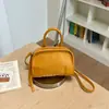 Bolso Tejido con Patrón Vintage Nuevo Transfronterizo 2026 para Mujer, Bolso Cruzado Versátil Estilo Coreano para el Trabajo, Bolso Tipo Almohada de Alta Gama