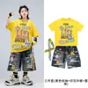 Roupas da moda infantil para dança de rua estilo hip-hop roupas hip-hop legais e estilosas para meninos e meninas para apresentações de rua infantil