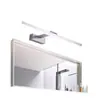 Luz LED de Espejo de Madera de Nogal para Tocador de Baño, Lámpara de Pared de Madera Maciza Larga Resistente al Agua Antivaho