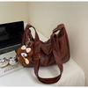 Bolsa de Gran Capacidad para Mujer para Comercio Exterior Transfronterizo 2025 Nuevo Estilo Simple, Ligera y Versátil Bolsa Tote Casual Cruzada al Hombro