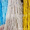 Cuentas de cristal para pastel redondas de 4 mm, obleas, doble vidrio plano, accesorios para joyería hechos a mano, aretes, collar, pasador, diadema DIY
