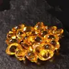 Venda Direta de Fábrica Cristal Amarelo Lingote Dourado Pequeno Tanque Baifuku Cornucópia Presente de Inauguração de Casa Decoração Enfeites
