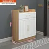 Zapatero para uso doméstico, zapatero para puerta de entrada, gran capacidad, mueble sencillo para pasillo, estilo europeo, económico, mueble de almacenamiento para balcón, zapatero