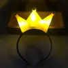 Brinquedos de barraca mais texto LOGO tiara emissora de luz tiara de coroa piscante tiara emissora de luz brinquedos emissores de luz atacado