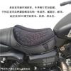 Cojín de Asiento Amortiguador para Motocicleta, Funda de Cojín de Asiento Transpirable para Vehículo Eléctrico, Accesorios para Motocicleta Harley 883, Cojín Preconfeccionado Transfronterizo