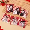 Sobres Rojos Pequeños para Bloquear la Puerta al por Mayor, Juegos de Boda Estilo Chino y Occidental, Recuerdos de Boda, Paquetes Rojos para la Novia, Ventas Directas de Fábrica, Estampado Dorado