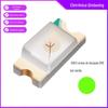 0603led lâmpada verde esmeralda contas brilhante led luz verde patch luz-emissor de luz amostra pode ser fixado