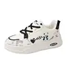 Zapatos Blancos de Gran Tamaño Transfronterizos de Nicho para Mujer, Nuevo Estilo de Primavera Zapatos Casuales para Mujer Estilo Coreano