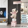 Fuente de fábrica Oso de peluche creativo Adornos de suelo Apertura de nueva tienda Negocio animado Enviar a casa de amigos regalos de inauguración